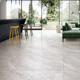 1200x600 Marble Grey Polished Porcelain Tile